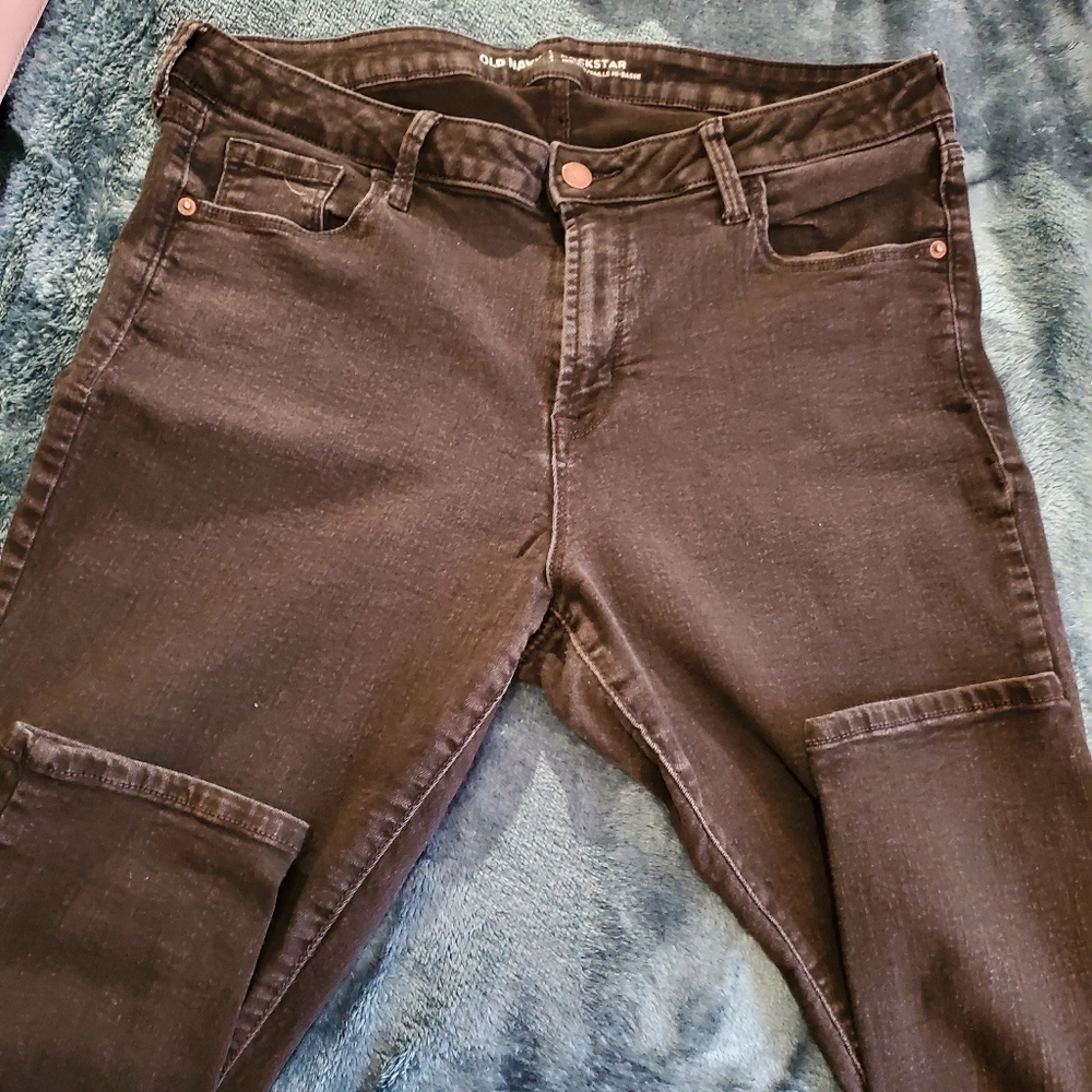 Old Navy Rockstar Mid-rise Skinny Jeans (16 SHORT)